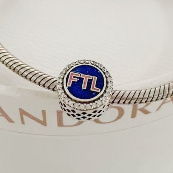 Pandora Ft. Lauderdale FTL City Night Scene Charm Bead Fort Lauderdale, Florida - Picture 3 of 3